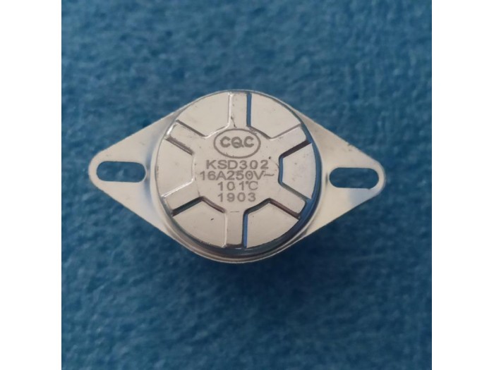 Термостат захисний KSD302 101C 250V 16A 180415A для водонагрівача VE-Mini VF-Q-bic 15 л KSD302 101C 250V 16A 180415A