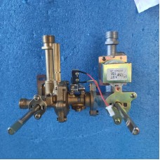 Вузол газовий та водяний для газового проточного водонагрівача (колонки) Zanussi GWH 10 Senso (Fonte) (2) 05#10T168