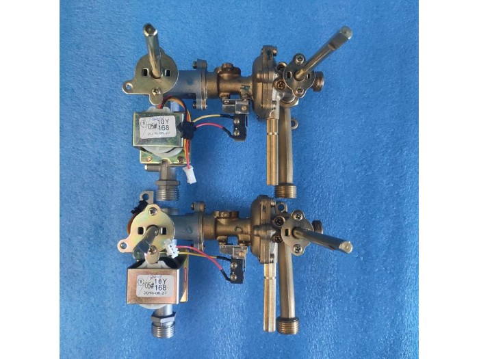 Вузол газовий та водяний для газового проточного водонагрівача (колонки) Zanussi GWH 10 Senso (Fonte) (Для скрапленого газу) (1) 05#10Y168