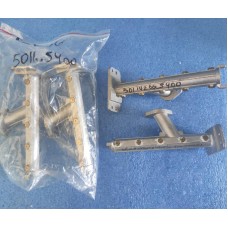 Колектор пальника (горєлки) з форсунками для газового проточного водонагрівача (колонки) Zanussi GWH 10 Fonte (випуск з березня 2017 року)