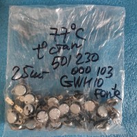 Термостат захисний 77 С (теплообмінника) для газового проточного водонагрівача (колонки) Zanussi GWH 10 Fonte KSD 301