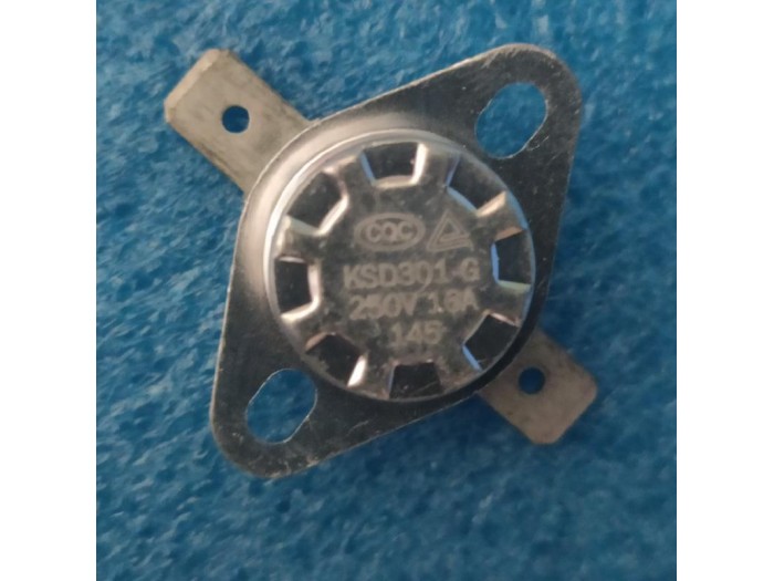 Термостат захисний KSD301-G 145C 250V 16A 