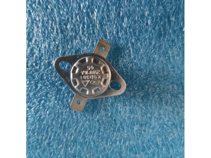 Термостат захисний KSD301 65C 250V10A для теплової гармати Ballu BKX-3 KSD301 250V 16A 65С