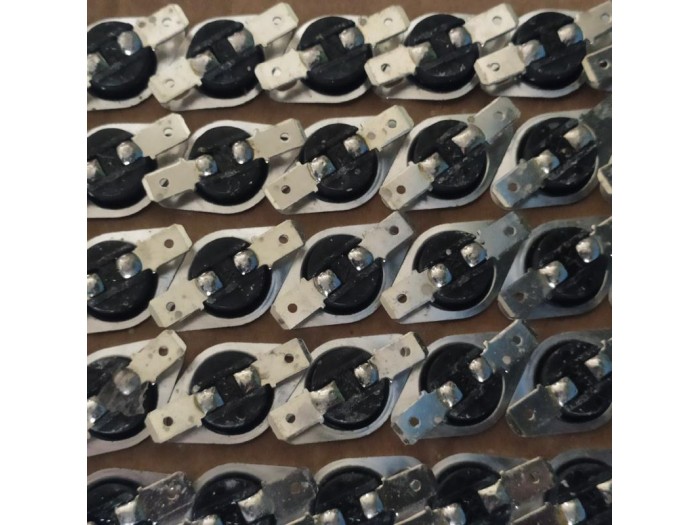 Термостат захисний KSD301 115C 250V10A для електричного конвектора Electrolux Torrid та Airheat 2 KSD301 115C 250V10A