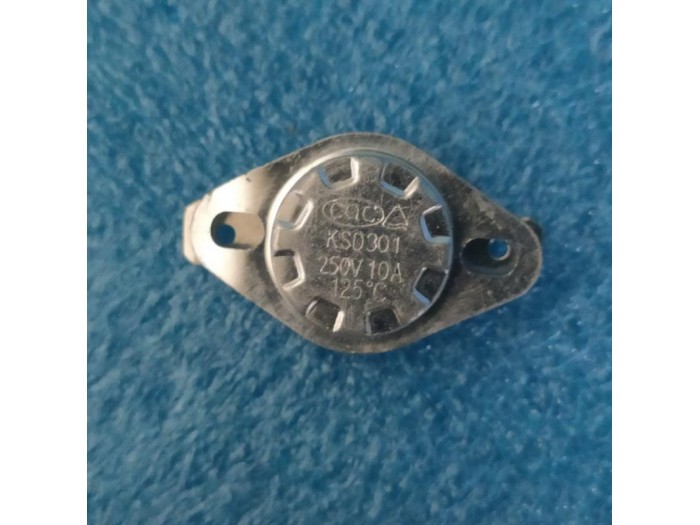 Термостат захисний для електричного конвектора Electrolux Torrid та Airheat 2 (KSD301 10A 125℃) KSD301 10A 125℃