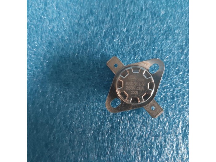 Термостат захисний для електричного конвектора Electrolux Airgate Transformer (KSD301 16A 135℃) KSD301 16A 135℃
