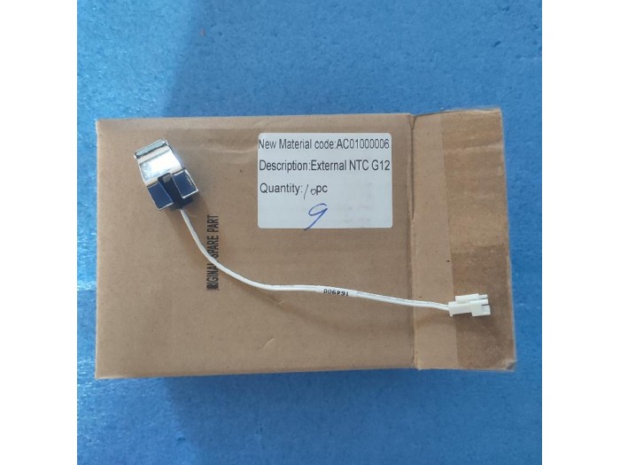 Датчик температури (термостат) накладний NTC ГВП для газового котла Royal Thermo, Electrolux (трубка 18 мм) 