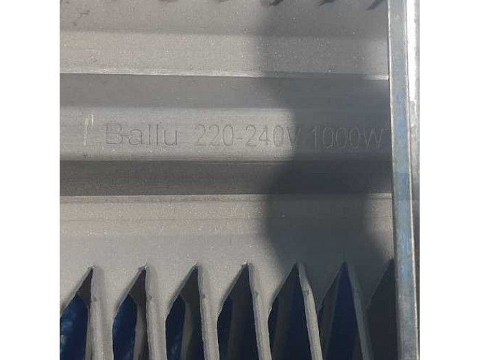 Нагрівальний елемент (ТЕН) 1000W (2x500W) електричного конвектора Electrolux Air Gate 2 ECH/AG2-1000 MF 350/100/40мм NCD05