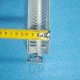 Нагрівальний елемент (ТЕН) 1000W (2x500W) електричного конвектора Electrolux Air Gate 2 ECH/AG2-1000 MF 350/100/40мм NCD05