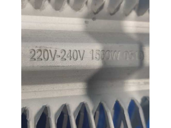 Нагрівальний елемент (ТЕН) 1500W електричного конвектора Electrolux Air Gate 2 ECH/AG2-1500 MF 530/100/40мм (7.03.01.00021)