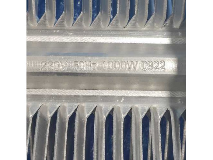 Нагрівальний елемент (ТЕН) 1000W електричного конвектора Electrolux ECH/ECN - 1000 M 350/100/45мм (7.03.01.00248)