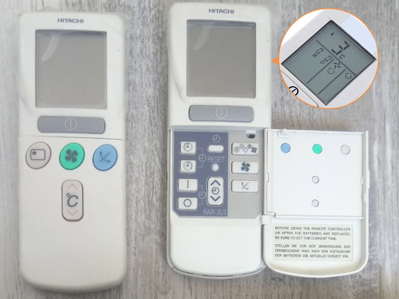 Пульт кондиціонера Hitachi (Хитачи)